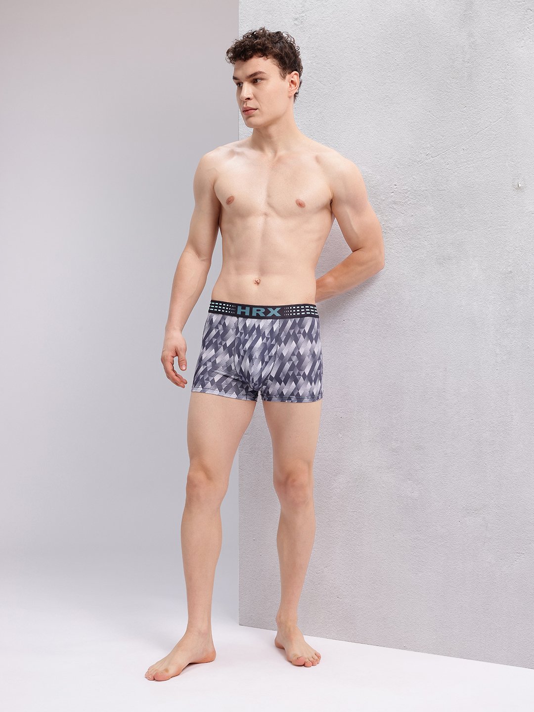 HRX Men's Printed IntelliSoft Air Max Trunk - Image 4