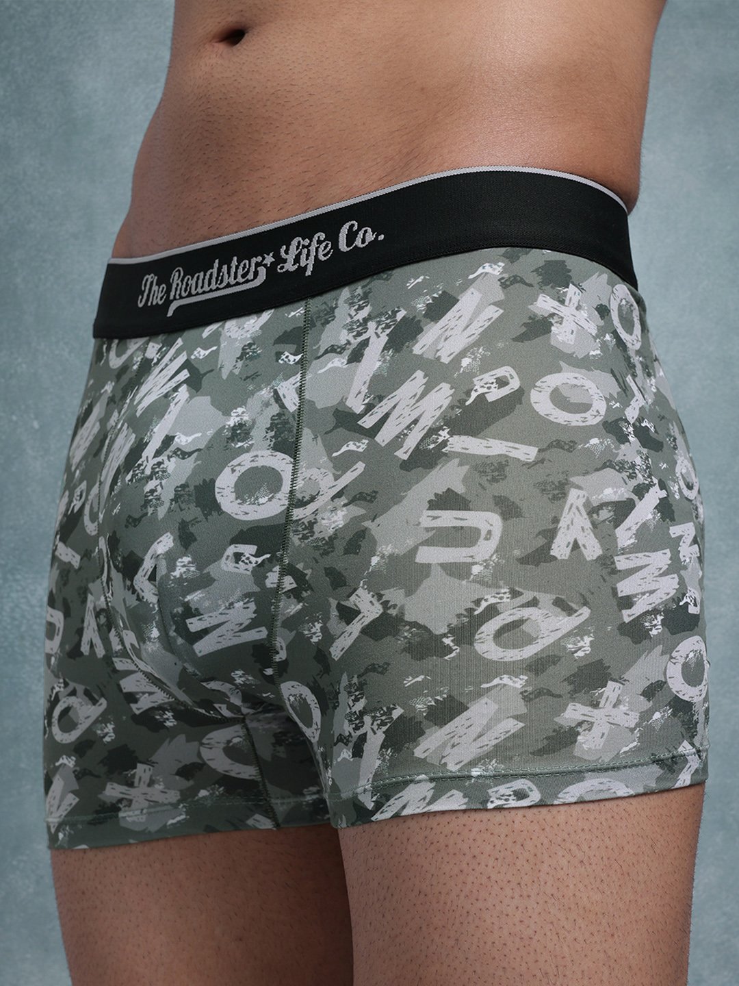 Roadster Men's Printed Ultrasoft Stretchable Trunk - Image 5