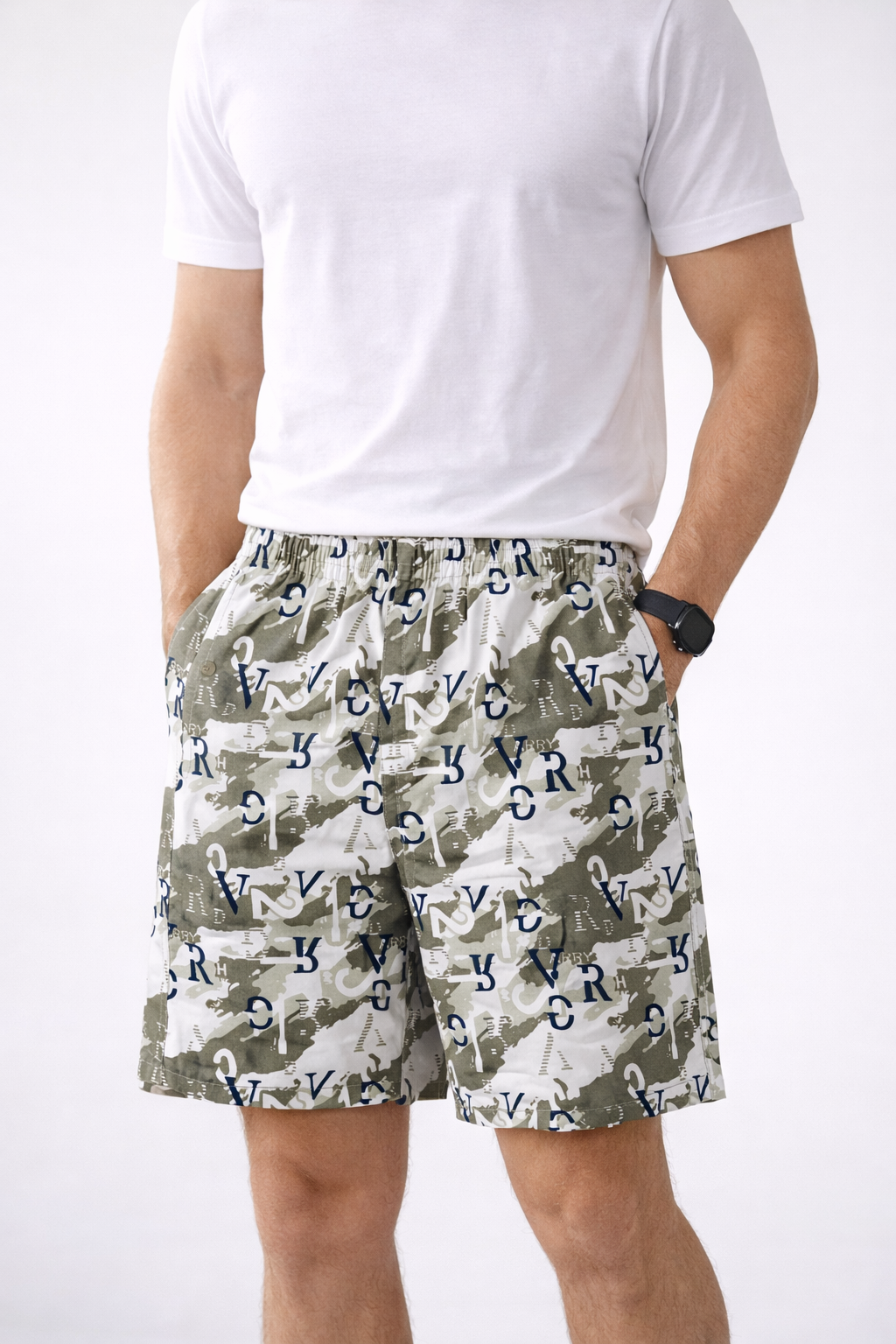 HRX Men's Printed Cotton Boxer