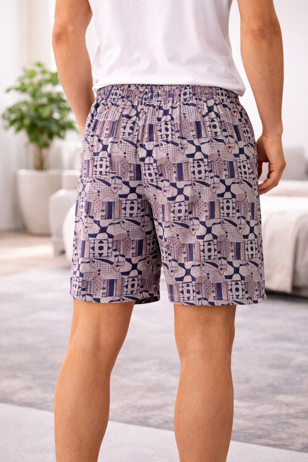 HRX Men's Printed Cotton Boxer - Image 2