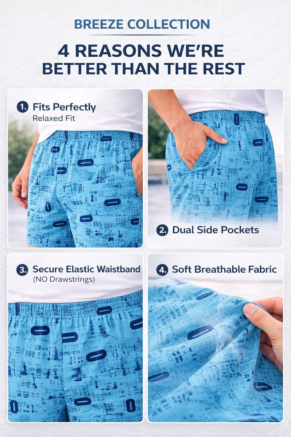 HRX Men's Printed Cotton Boxer - Image 5