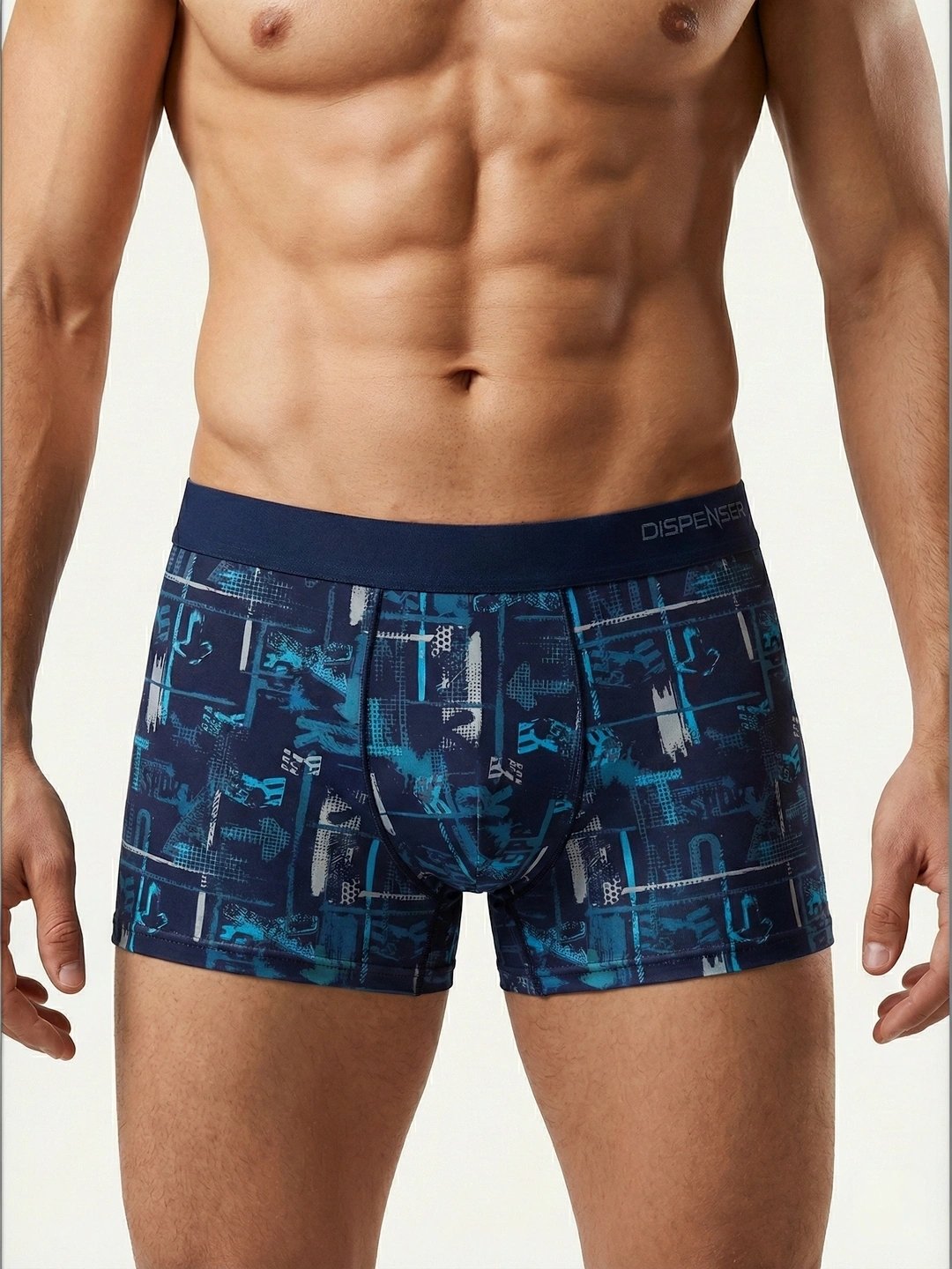 Dispenser Men Premium Stretch Trunks – Moisture Management Comfort
