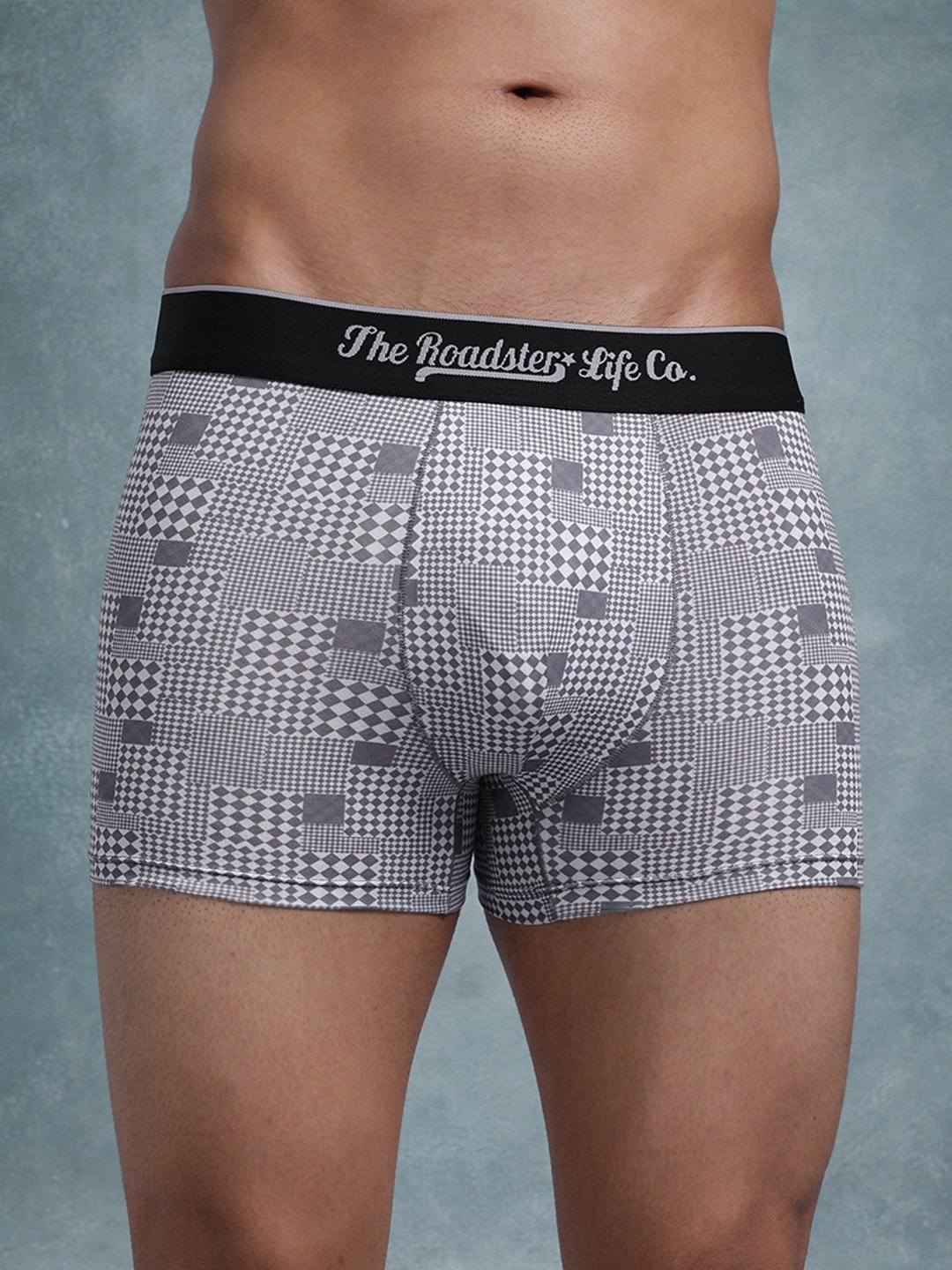 Roadster Men's Pack Of 2 Printed Ultrasoft Stretchable Trunk - Image 2