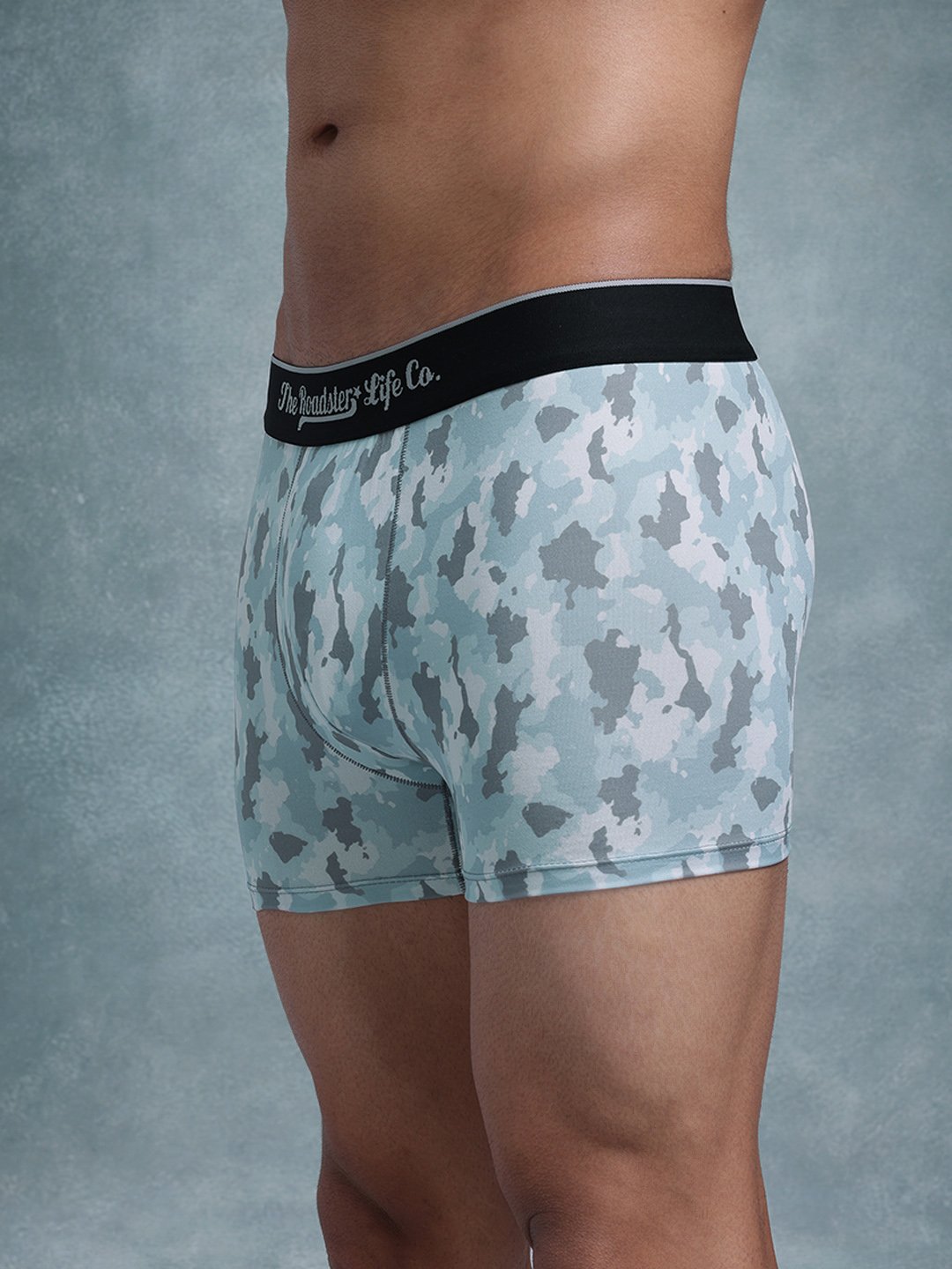 Roadster Men's Pack Of 2 Printed Ultrasoft Stretchable Trunk - Image 4