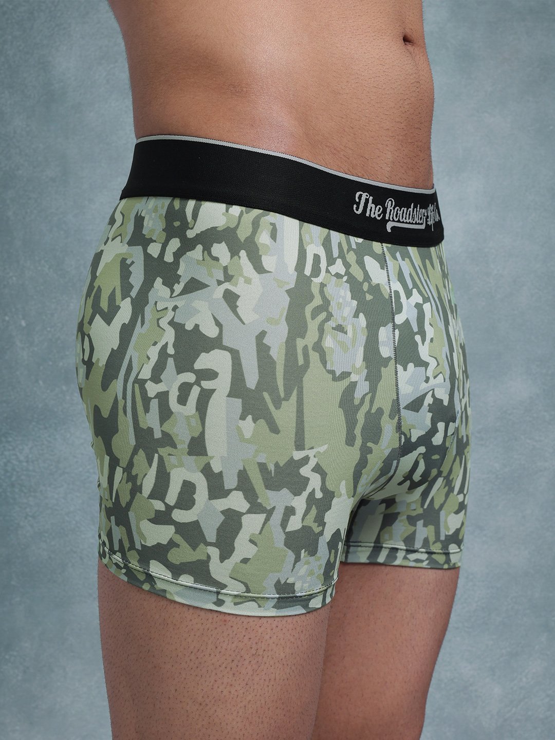 Roadster Men's Pack Of 2 Printed Ultrasoft Stretchable Trunk - Image 3