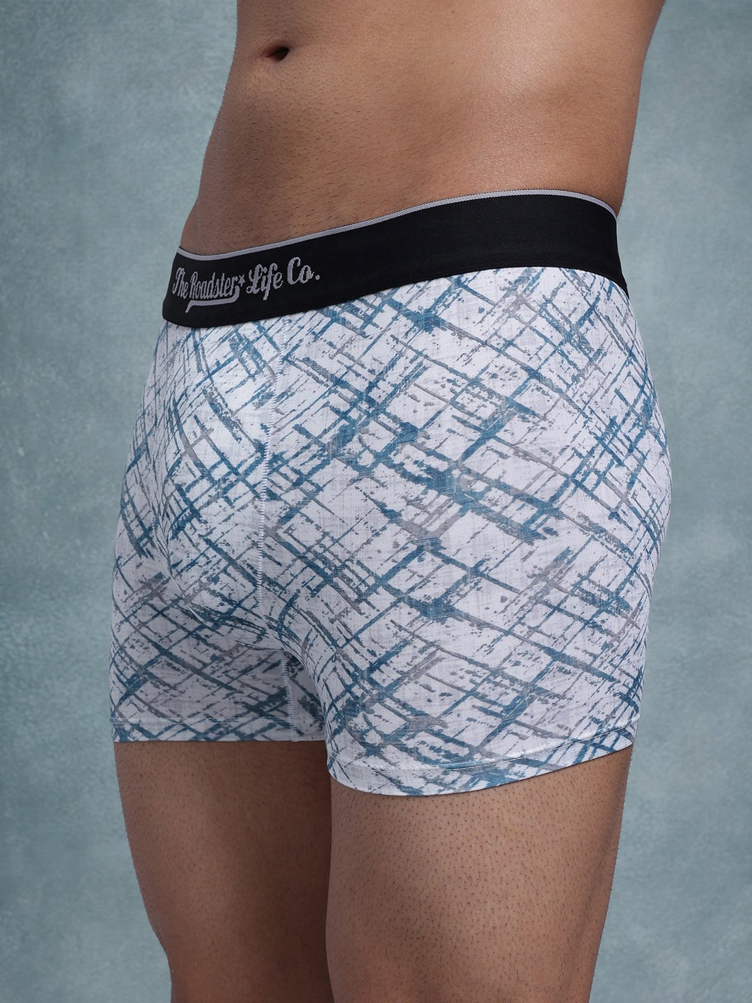 Roadster Men's Pack Of 2 Printed Ultrasoft Stretchable Trunk - Image 7