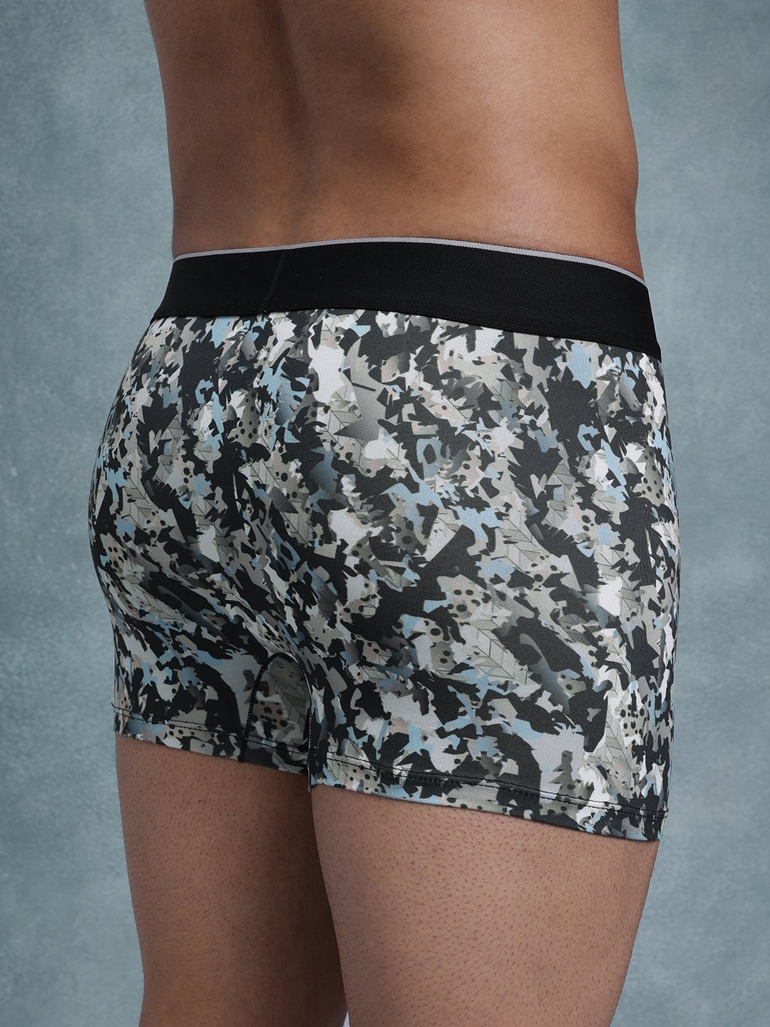 Roadster Men's Pack Of 2 Printed Ultrasoft Stretchable Trunk - Image 9