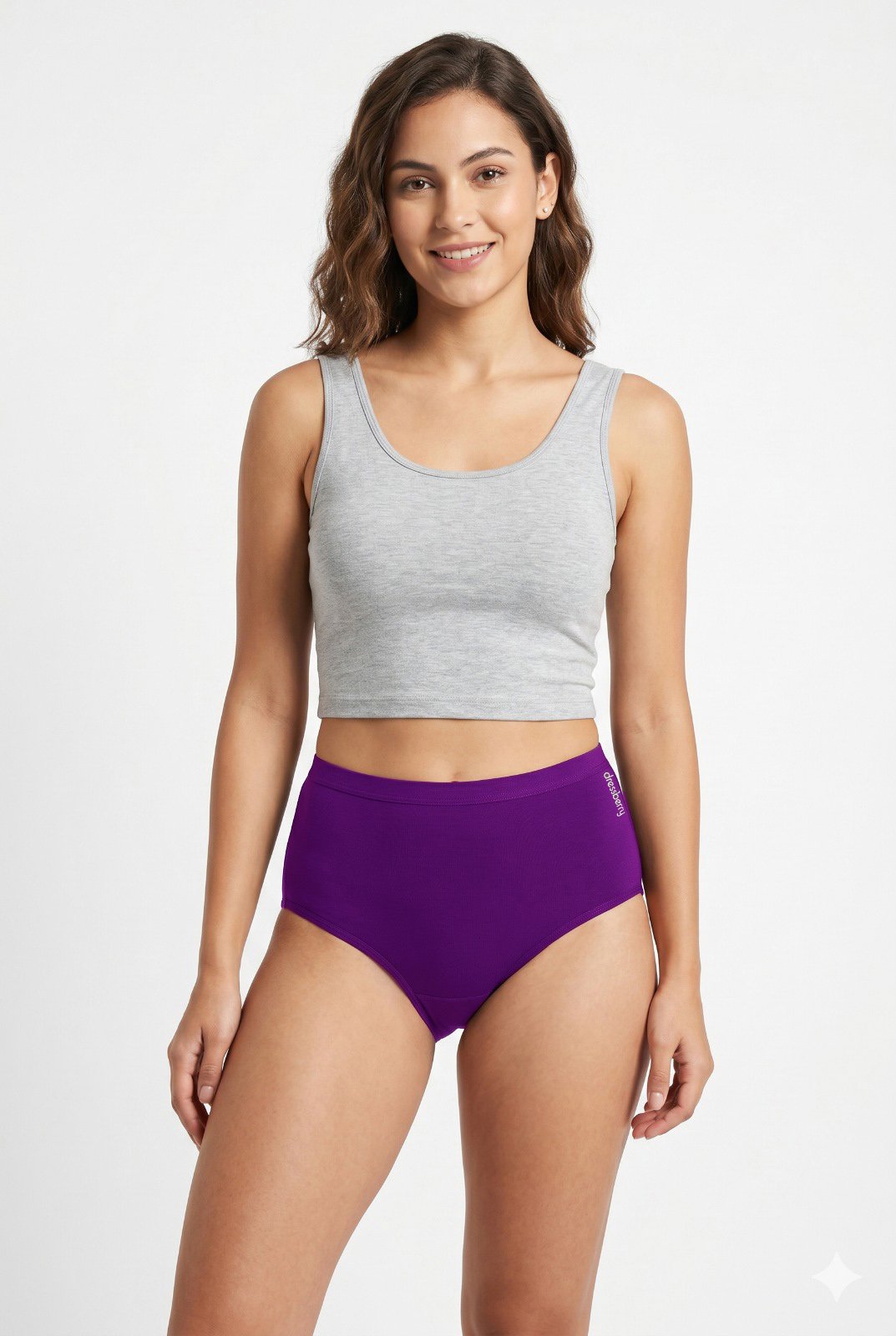 Women's High-Rise Basic Brief Panty – Soft Stretch, Full Coverag - Image 4