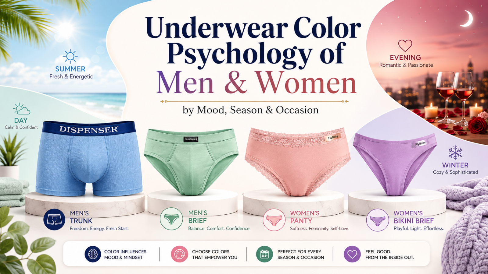 important of underwear color