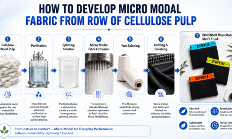 how to make micro modal fabric with complate guide
