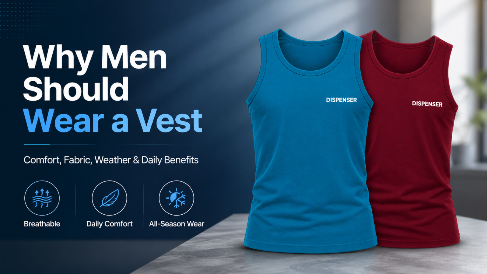why men should wear vest